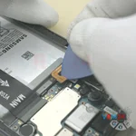 Disconnect the battery connector