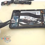 Отсоединяем межплатные шлейфы