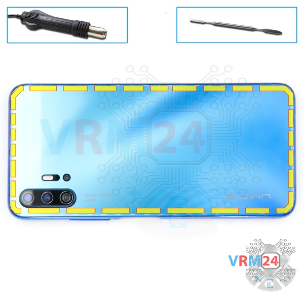 Ouvrez la coque arrière