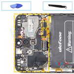 Remove the motherboard