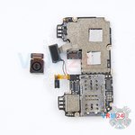 Remove the rear camera