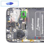 Disconnect the battery connector
