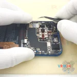Отсоединяем фиксатор