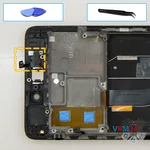 Retire el sensor de proximidad