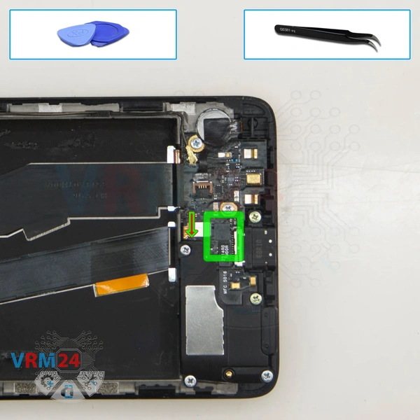 Desconecte el conector