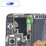 Déconnectez le connecteur de la batterie