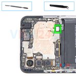 Disconnect the battery connector