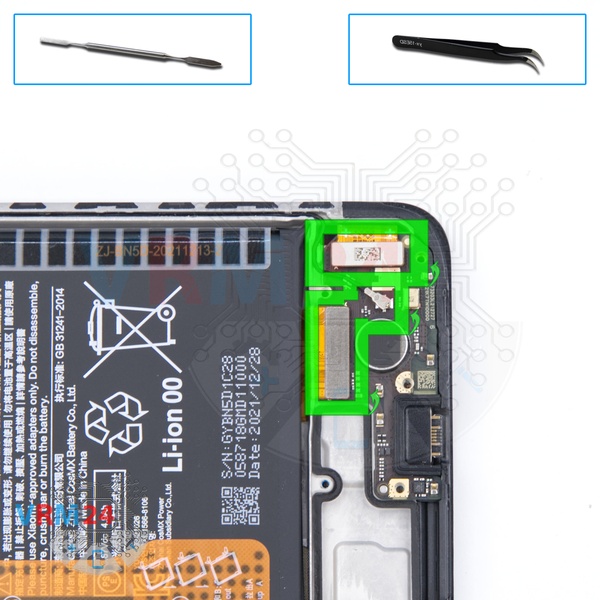Disconnect the connectors