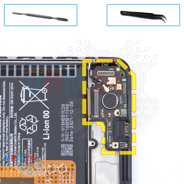 Remove the sub-board