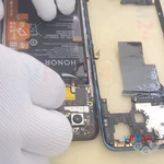 Desconecte el conector de la batería
