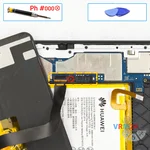 Unscrew one screw