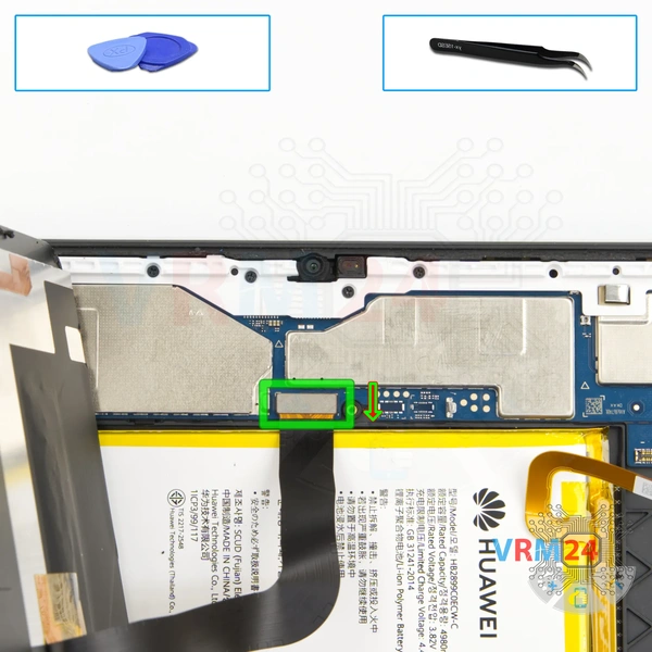 Disconnect the connectors
