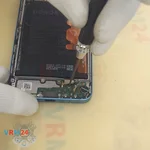 Unscrew one screw
