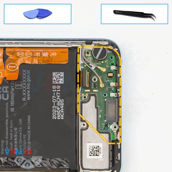 Remove the sub-board