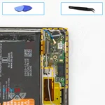 Retire la placa secundaria