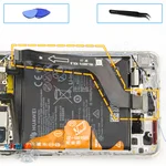 Remove the charging port