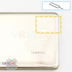 Remove the tray