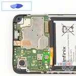 Desligar o conector da bateria