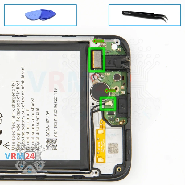 Desconectar os conectores