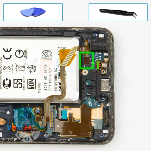 Déconnectez le connecteur