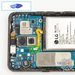 Déconnectez le connecteur de la batterie