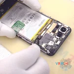 Déconnectez le connecteur de la batterie