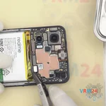 Déconnectez le connecteur de la batterie