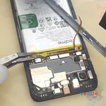 Déconnectez le connecteur de la batterie