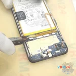 Déconnectez le connecteur de la batterie
