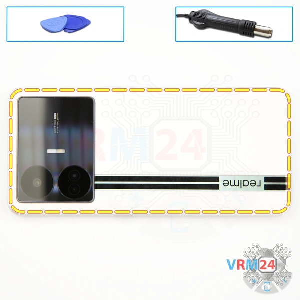 Ouvrez la coque arrière