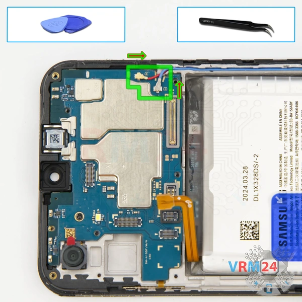 Disconnect the connectors
