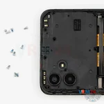 Unscrew the screws