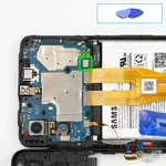 Disconnect the battery connector