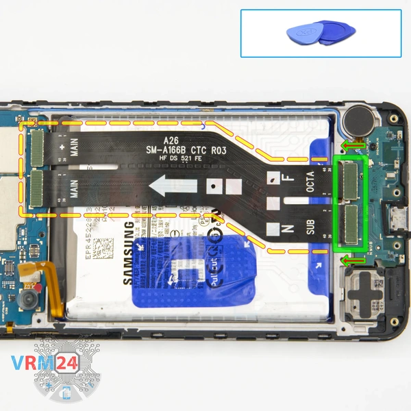 Remove the interconnect cables