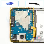 Remove the motherboard