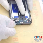 Retirar o cabo entre placas