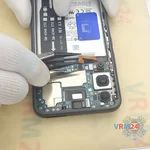 Déconnectez le connecteur de la batterie