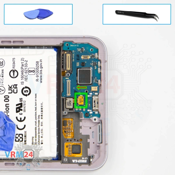 Desconecte el conector