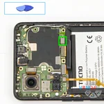 Déconnectez le connecteur de la batterie