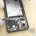 Déconnectez le connecteur de la batterie