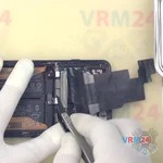 Disconnect the battery connector