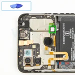 Déconnectez le connecteur de la batterie