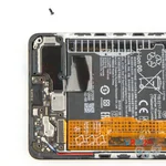 Unscrew one screw