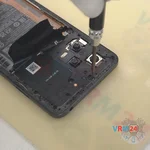 Unscrew one screw