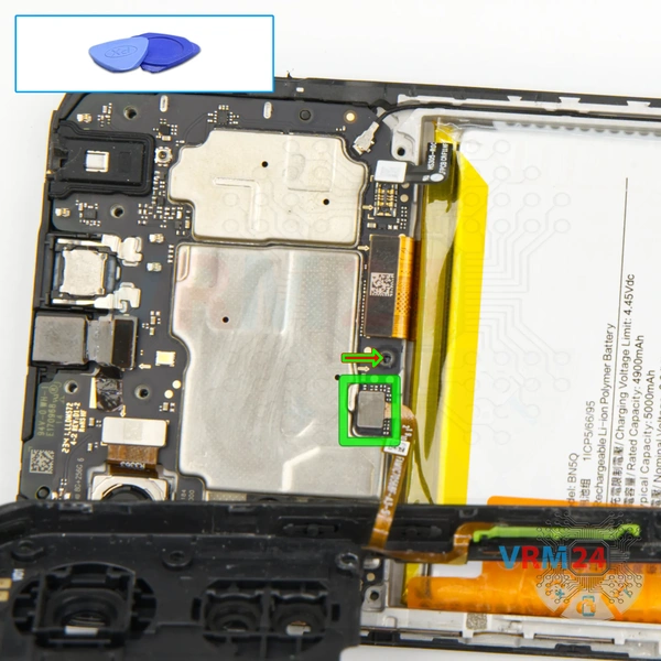 Desconecte el conector