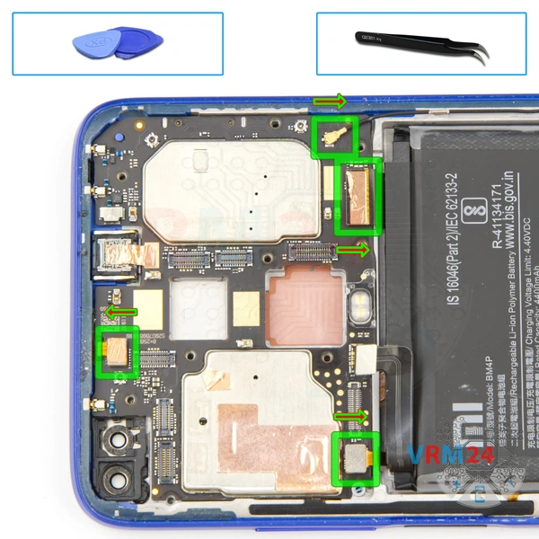 Desconectar os conectores