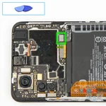 Disconnect the battery connector