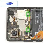 Déconnectez le connecteur de la batterie