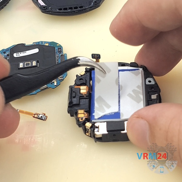 Attach the motherboard