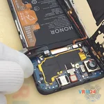Déconnectez le connecteur de la batterie